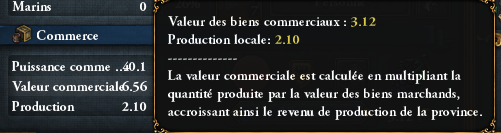 Calcul valeur province commerce Europa Universalis 4